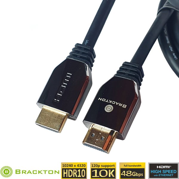 Kabel Brackton Brackton HDMI Male - HDMI Male 2m 10K 120Hz