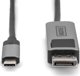 Καλώδιο Digitus USB-C σε DisplayPort, 2m, Μαύρο (DB-300334-020-S)