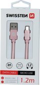Kabel USB Swissten USB-A - micro-B 1.2 m Zloty (71522204)