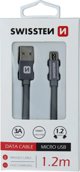 Kabel USB Swissten USB-A - micro-B 1.2 m Zloty (71522204)