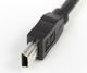 Kabel USB Sharkoon USB-A - miniUSB 3 m Czarny (4044951015580)