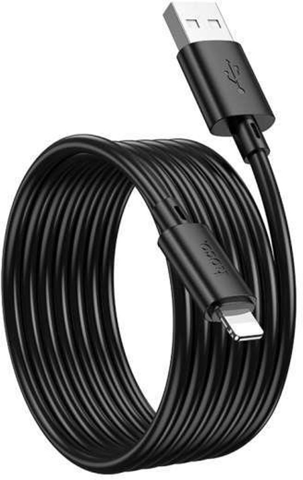 Kabel USB A do Lightning Hoco 2,4A 2 m X88 czarny