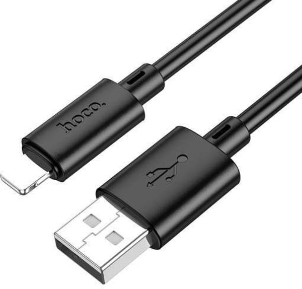 Kabel USB A do Lightning Hoco 2,4A 2 m X88 czarny