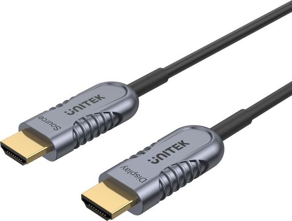 Καλώδιο HDMI Unitek Ultra High Speed 2.1, 8K@60Hz, 4K@120Hz, 70m, Γκρι (C11035DGY)