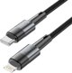 Tech-Protect UltraBoost Καλώδιο USB-C σε Lightning, PD 20W, 3A, 2m, Γκρι