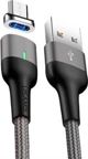 Kabel USB Usams USB-A - 1 m Srebrny (63730-uniw)