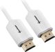 Sharkoon καλώδιο HDMI - HDMI 2 μέτρα λευκό