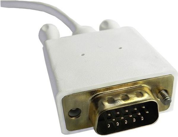Kabel USB Qoltec USB-C - D-Sub (VGA) 2 m Bialy