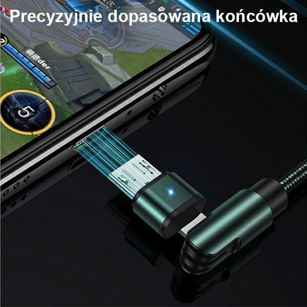 Καλώδιο Usams U60 USB-A σε microUSB 2A Fast Charging 1m Πράσινο