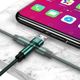 Καλώδιο Usams U60 USB-A σε microUSB 2A Fast Charging 1m Πράσινο