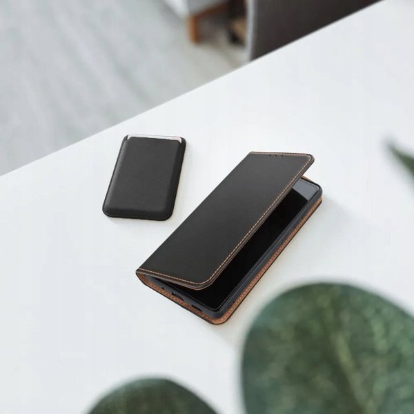 Θήκη SMART PRO Book δερμάτινη για IPHONE 16e μαύρη