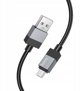 Kabel USB A do Micro USB Hoco 2,4A 1 m X110 czarny