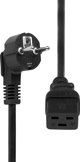 Καλώδιο τροφοδοσίας ProXtend ProXtend Power Cord Schuko σε γωνιακό C19 3M