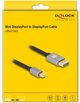 Delock DisplayPort Καλώδιο 80 Gbps, 16K 60 Hz, 1 m, για Monitor και Video Display AV