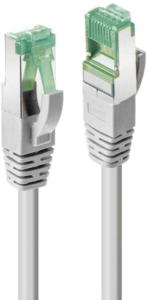 Kabel sieciowy 1,5 m kat. 6A S/FTP GRS TPE, szary