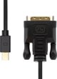 Καλώδιο ProXtend Mini DisplayPort σε DVI-D 24+1, 2m, Μαύρο (MDP-DVI241-002)