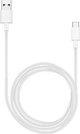 Huawei Καλώδιο Φόρτισης & Μεταφοράς Δεδομένων USB-A σε USB-C 1m, Λευκό