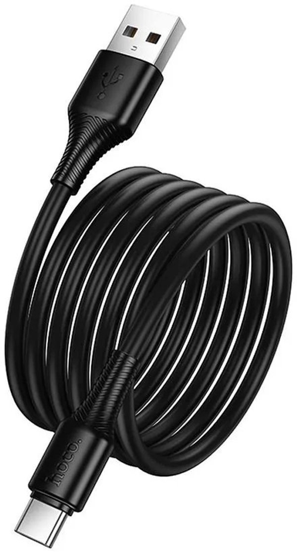 Kabel USB A do USB C Hoco 3A 1 m X120 czarny