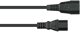 Kabelmeister SK0130-S018 kabel zasilajace Czarny 1,8 m Wtyczka zasilajaca typu E+F IEC C13