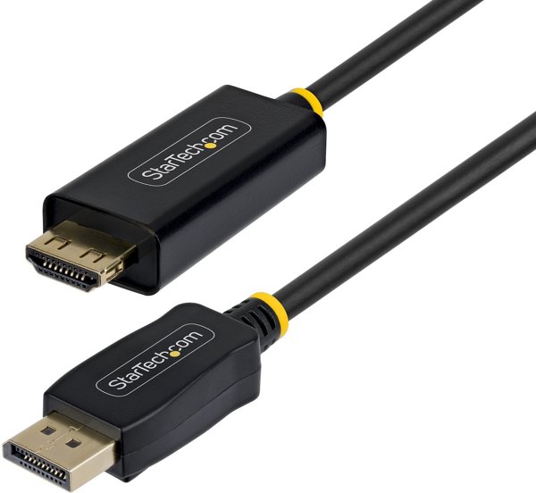 StarTech Καλώδιο DisplayPort σε HDMI 4K 60Hz, 3m, Μαύρο