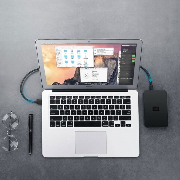 Ugreen Καλώδιο USB-A σε miniUSB US132 1.5m Μαύρο - Φόρτιση και Μεταφορά Δεδομένων