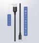 Ugreen Καλώδιο USB-A σε miniUSB US132 1.5m Μαύρο - Φόρτιση και Μεταφορά Δεδομένων
