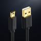 Ugreen Καλώδιο USB-A σε miniUSB US132 1.5m Μαύρο - Φόρτιση και Μεταφορά Δεδομένων