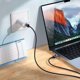 Καλώδιο USB A σε USB C Hoco 5A με Οθόνη 1 μέτρο X118 Μαύρο