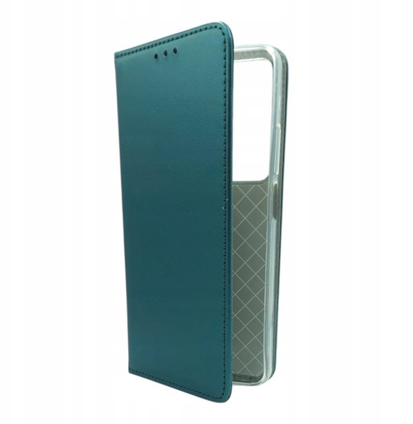 Kabura SMART MAGNETO do REALME C75 ciemnozielony