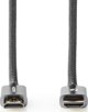 Nedis Καλώδιο HDMI σε HDMI 2m Γκρι (CVTB34000GY20)