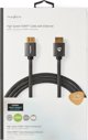Nedis Καλώδιο HDMI σε HDMI 2m Γκρι (CVTB34000GY20)