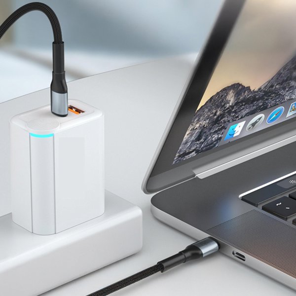 3MK Hyper Cable N-Series USB-C σε USB-C 3m, 240W, PD 3.0 & QC 3.0, Μαύρο
