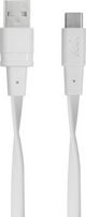 Καλώδιο USB RivaCase USB-A - USB-C 2.1 m Λευκό (PS 6002 WT21)