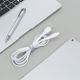 Καλώδιο USB RivaCase USB-A - USB-C 2.1 m Λευκό (PS 6002 WT21)