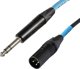 Kabel SSQ JSXM2 PRO - XLR αρσενικό σε Jack stereo 6,3mm NEUTRIK