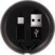 Kabel USB Richmond & Finch USB-C - microUSB 0.9 m Czarny (KAT03457)