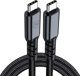 3MK Hyper Cable N-SERIES USB-C Thunderbolt 4 2m, 40Gb/s, 240W, 8K60Hz, Μαύρο
