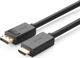 Ugreen Καλώδιο DisplayPort σε HDMI 4K 30Hz 1.5m Μαύρο DP101