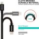 Καλώδιο USB Swissten USB-A σε Lightning 1.2m, Πράσινο