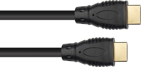 Kabel Alcasa HDMI - HDMI 0.5m czarny (4520-005)