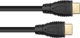 Kabel Alcasa HDMI - HDMI 0.5m czarny (4520-005)