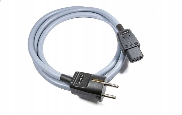 Melodika Καλώδιο Τροφοδοσίας MDP25G Schuko-IEC C13, 3x2.5mm², Θωρακισμένο, Gunmetal, 2.5m