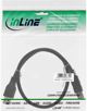 Καλώδιο USB InLine USB-A σε USB-B 3.0, 1.5m, Μαύρο