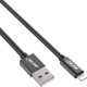 InLine Καλώδιο Φόρτισης & Συγχρονισμού USB-A σε Lightning, 2m, Γκρι (31422B)
