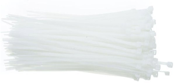 Kabeļu savilcēji Gembird 250 x 3.6 mm 100 gab  Frost+UV resistant 8716309134675 NYTFR-250X3.6-W (8716309134675)
