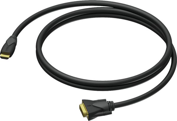 Procab Καλώδιο HDMI σε DVI-D CLV160/3, 3m, Μαύρο