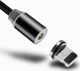Kabel USB Usams USB-A - Lightning 1 m Czarny (63737-uniw)