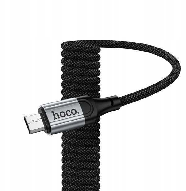 Kabel USB A do Micro USB Hoco 2,4A 1,5 m X121 czarny