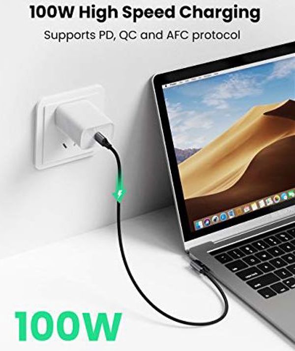 Kabel USB Ugreen USB-C - USB-C 2 m Czarny (70643)