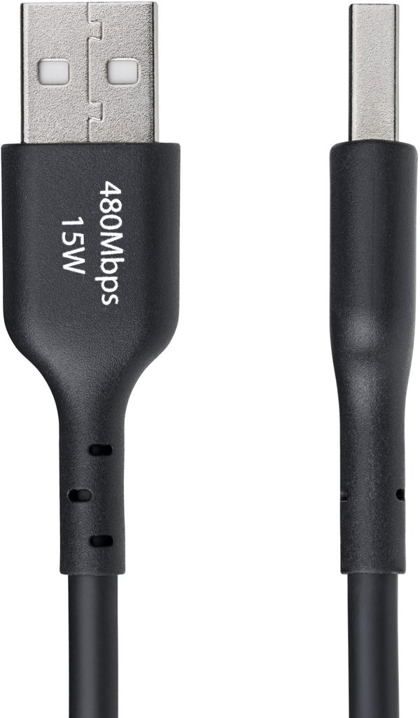 Kabel USB StarTech USB-A - USB-C 3 m Czarny (USB2AC3MNC)